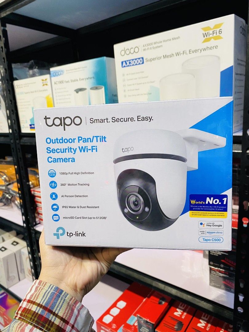 TP-LINK Tapo C500 Outdoor Pan/Tilt Security WiFi Camera – PC Express