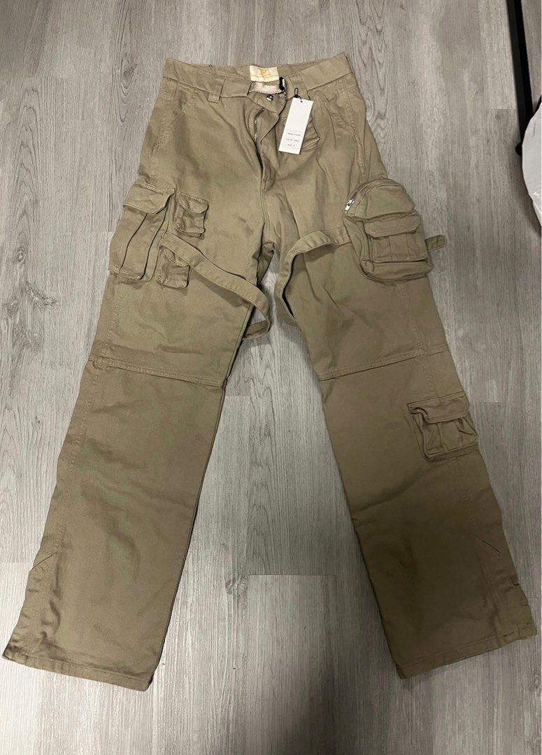 TrendtVision Bondage Cargo Pants V2 Sand, Men's Fashion, Bottoms ...