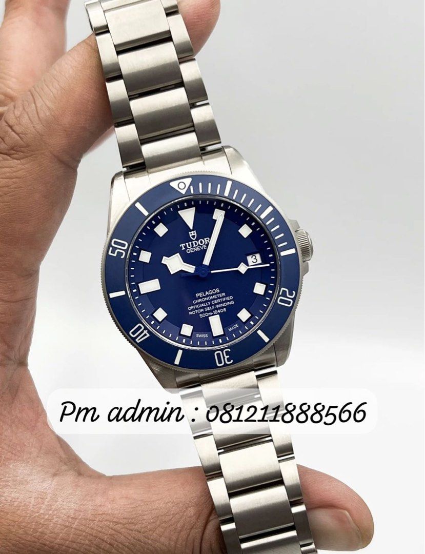 Tudor Pelagos 42mm 25600TB Swiss ZF Barang Mewah Jam Tangan di