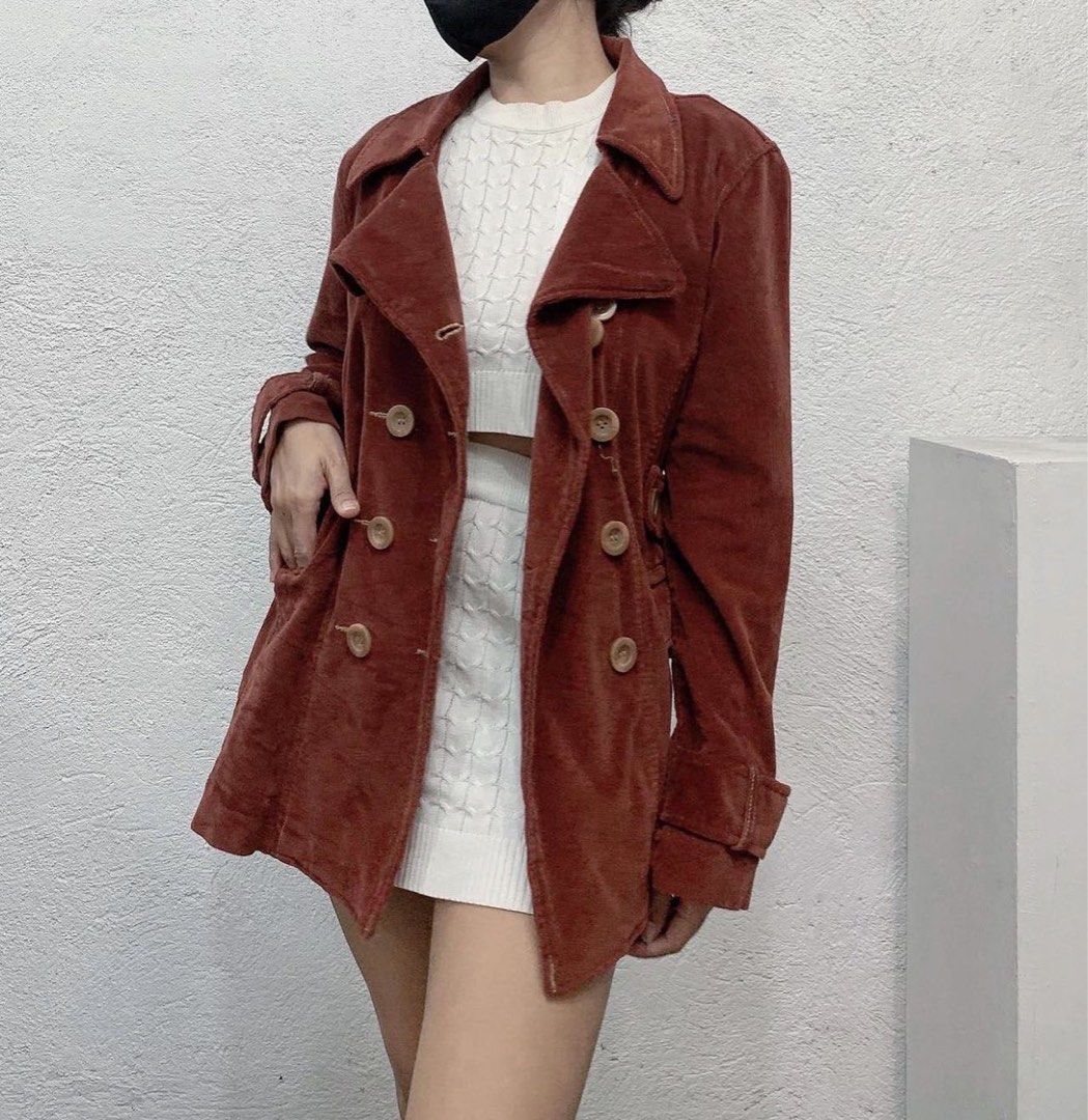 Tulle corduroy jacket hot sale