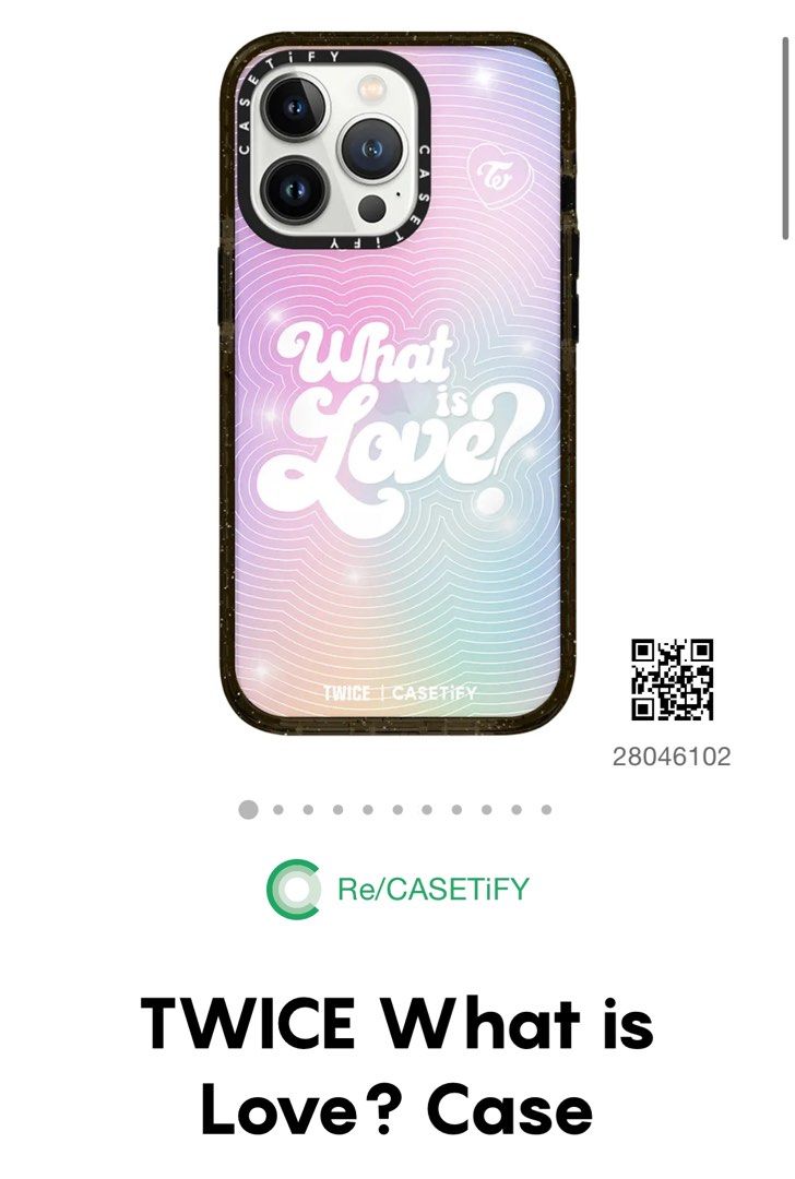 TWICE x CASETIFY What is Love iPhone 13 Pro, Mobile Phones & Gadgets