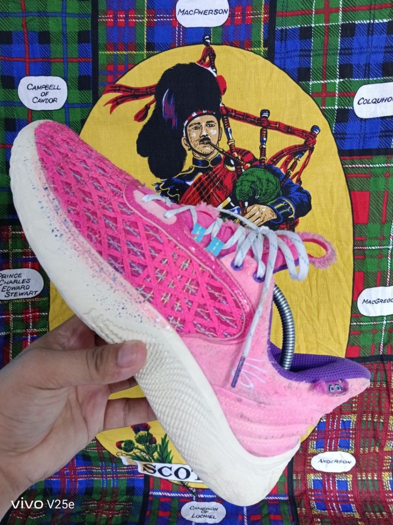 Under armour curry pink top