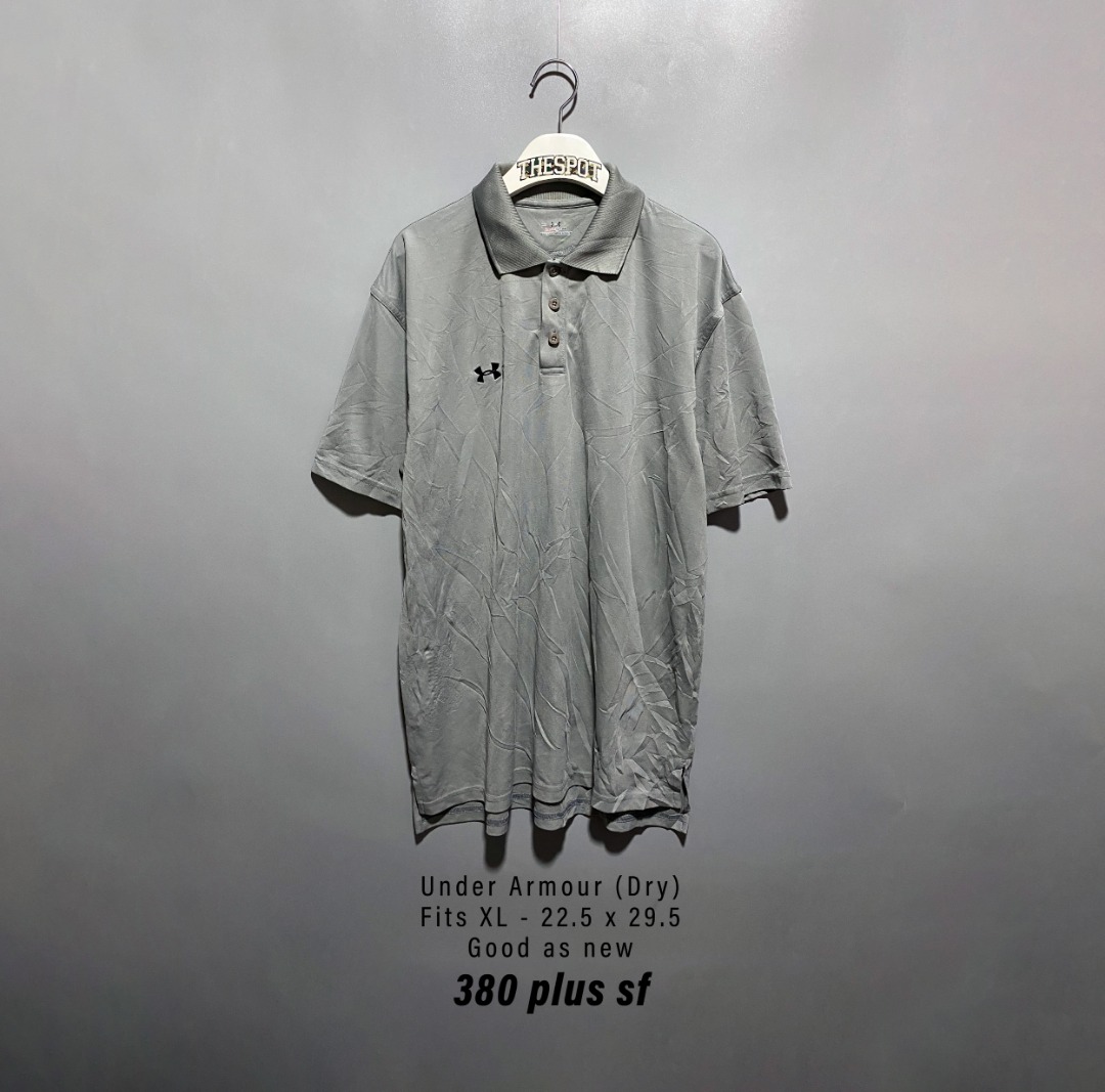 under armour dry fit polo