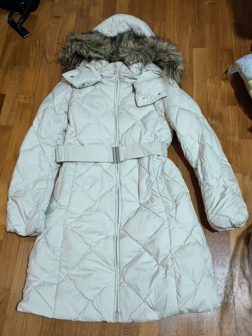 Uniqlo belted down coat outlet