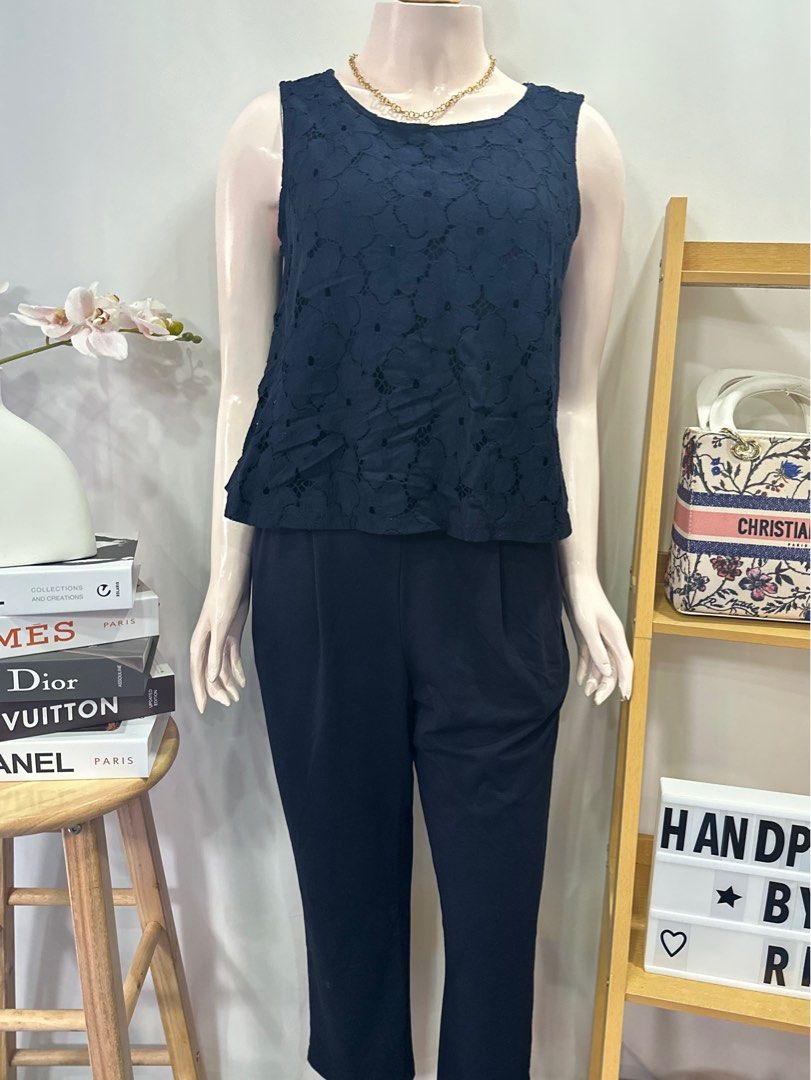 Uniqlo Lace Jumpsuit Women s Fashion Dresses Sets Jumpsuits