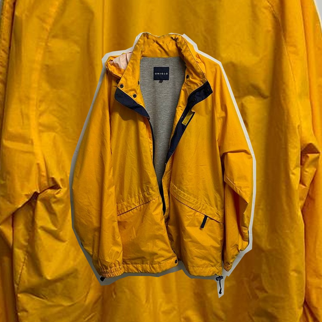 Uniqlo yellow jacket outlet