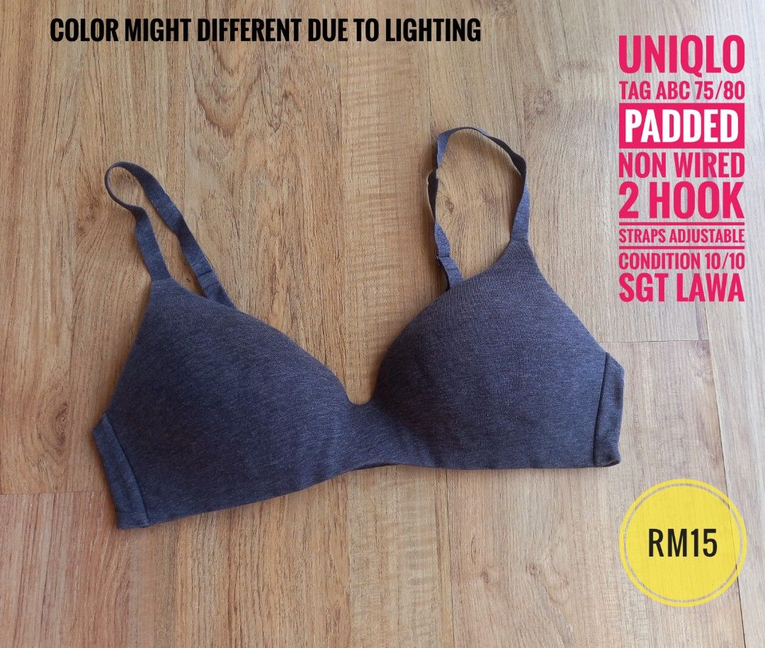 Uniqlo) Wireless Bra, Women's Fashion, New Undergarments & Loungewear on  Carousell