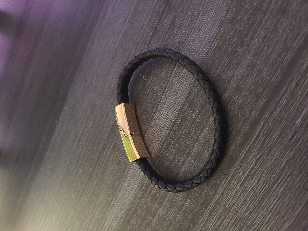 Baseus USB (double sided) - USB Type C cable 5 A 22 cm bracelet style green  (CATFH-06B) (200-106-186)