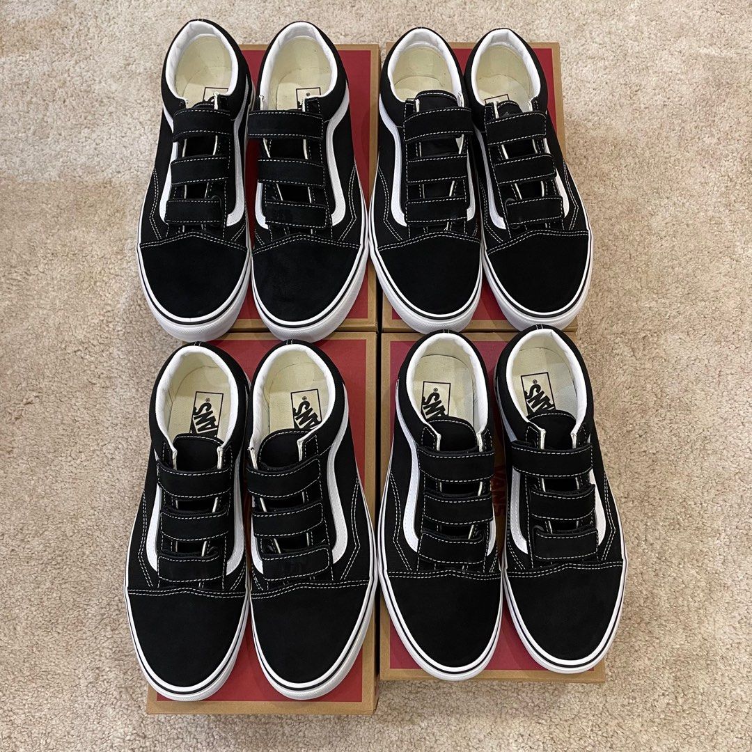 Velcro vans online size 5