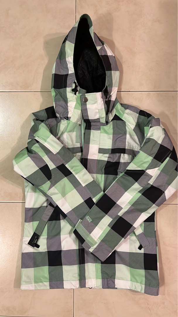 Vans Women s Checker Snow Ski Jacket Women s Fashion Coats