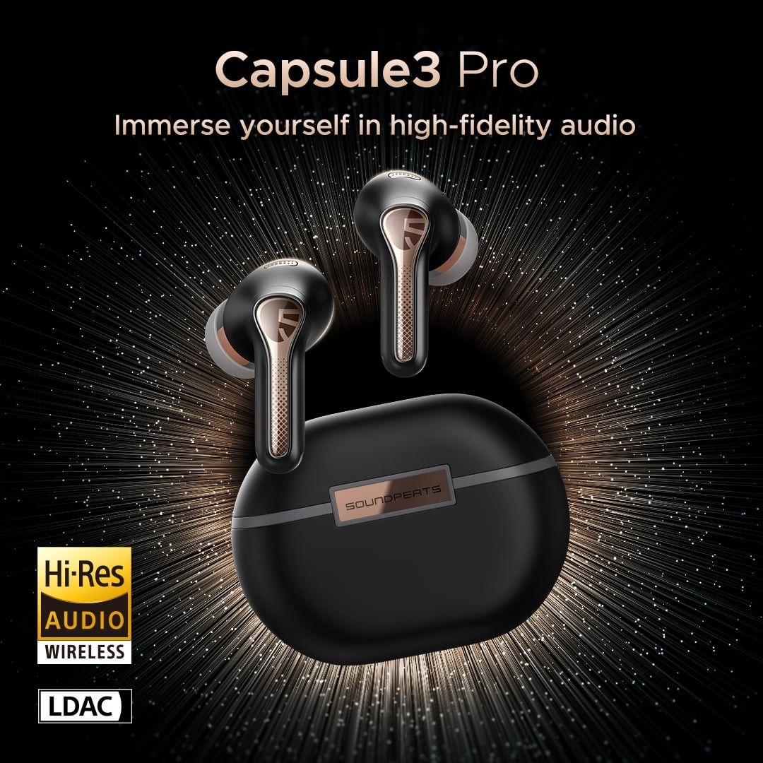 日本VGP金賞! 全新Soundpeats capsule 3 pro BT5.3 LDAC Hi-Res 藍牙