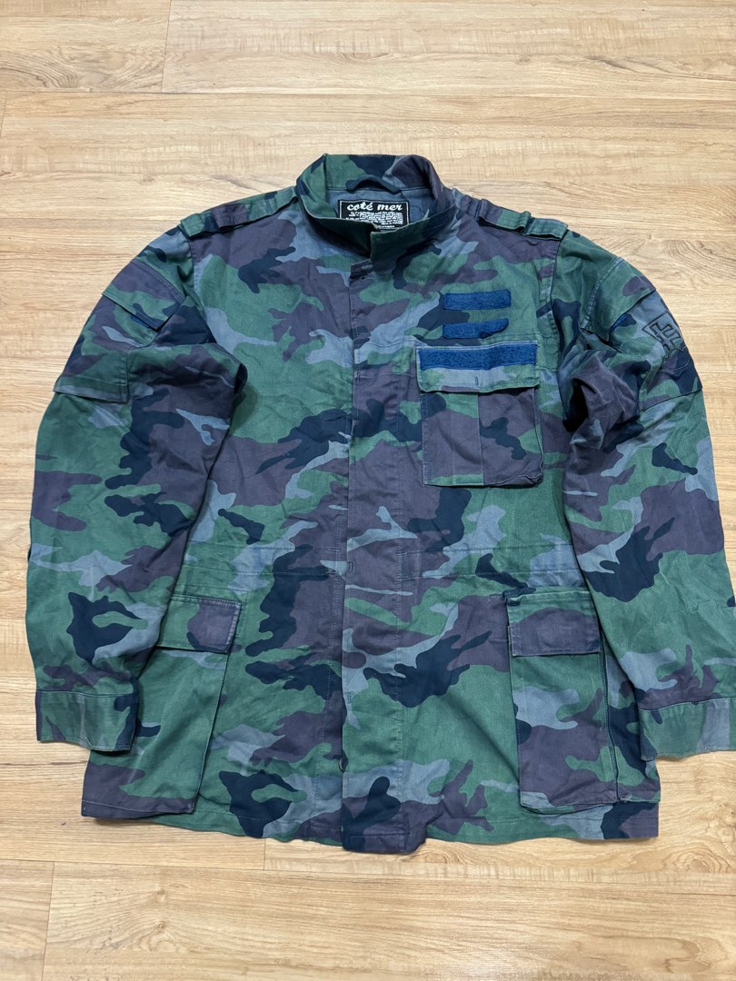 Vintage COTE MER Camo Jacket, Men's Fashion, Coats, Jackets and ...