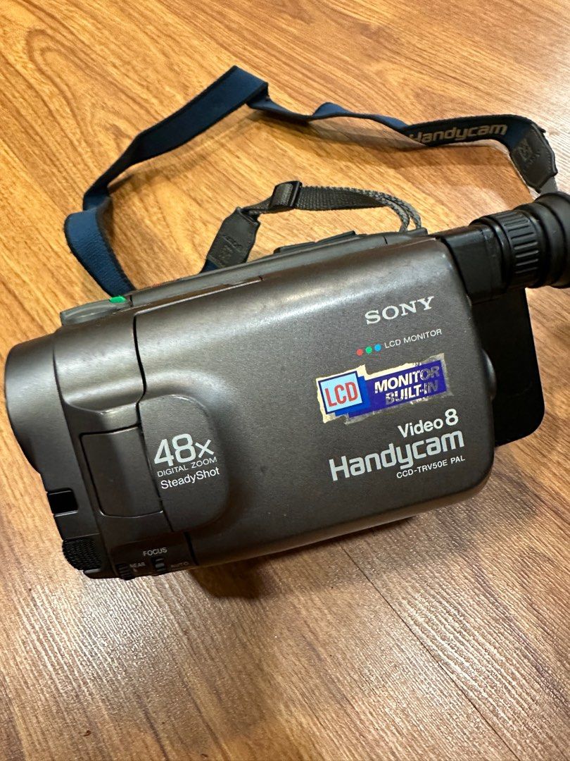 Vintage Sony Handycam VideoHi8, Photography, Video Cameras on Carousell