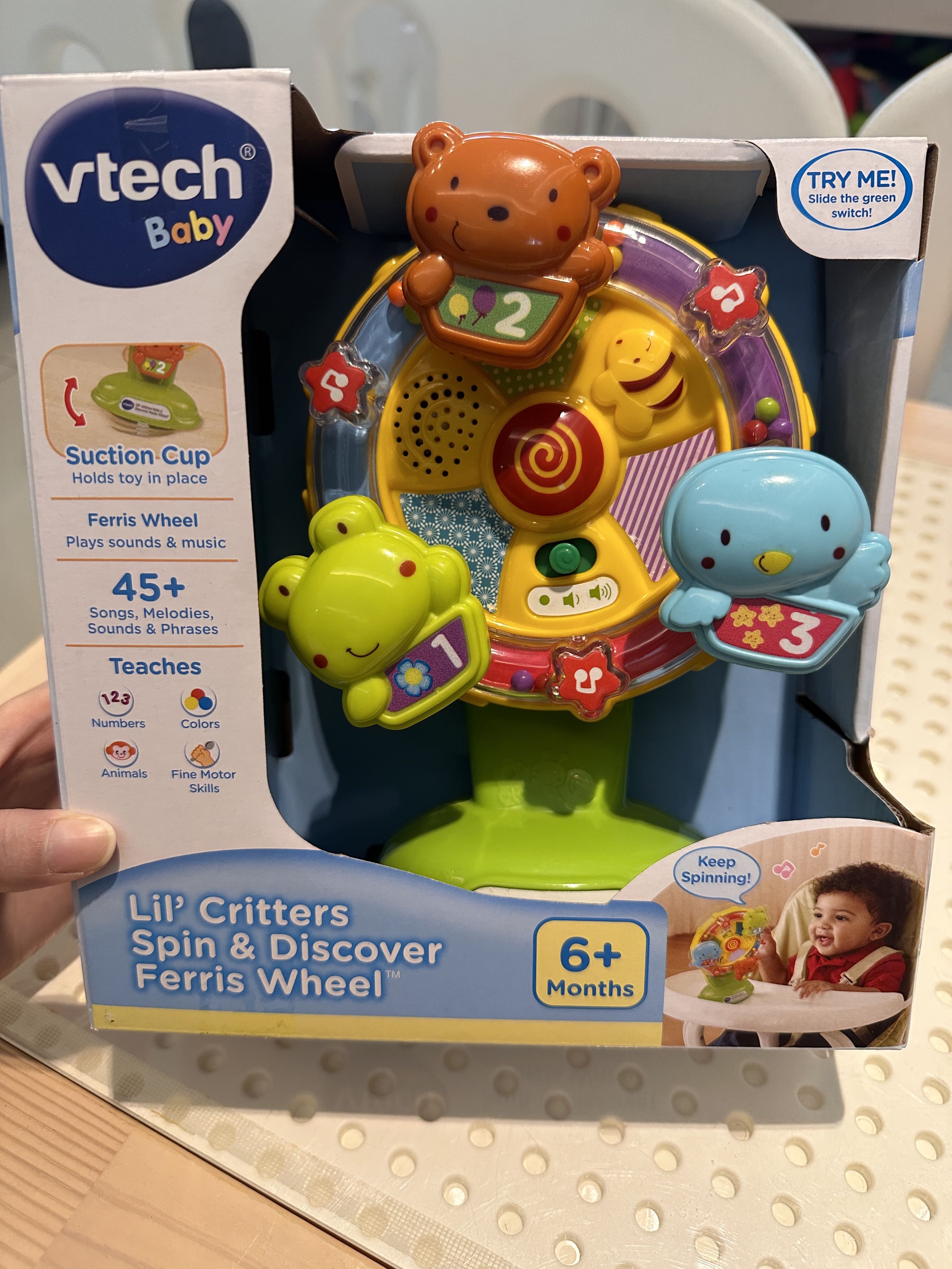 Vtech high shop chair toy