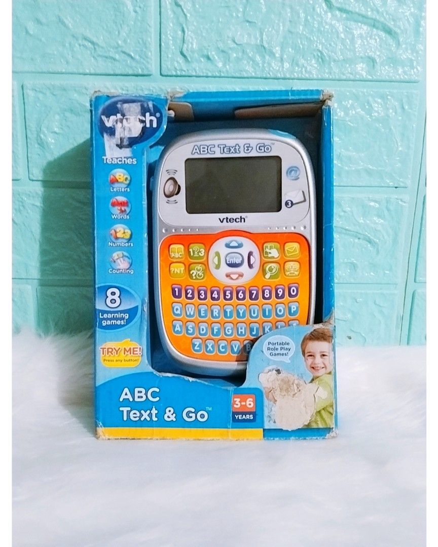 Vtech abc text and go online