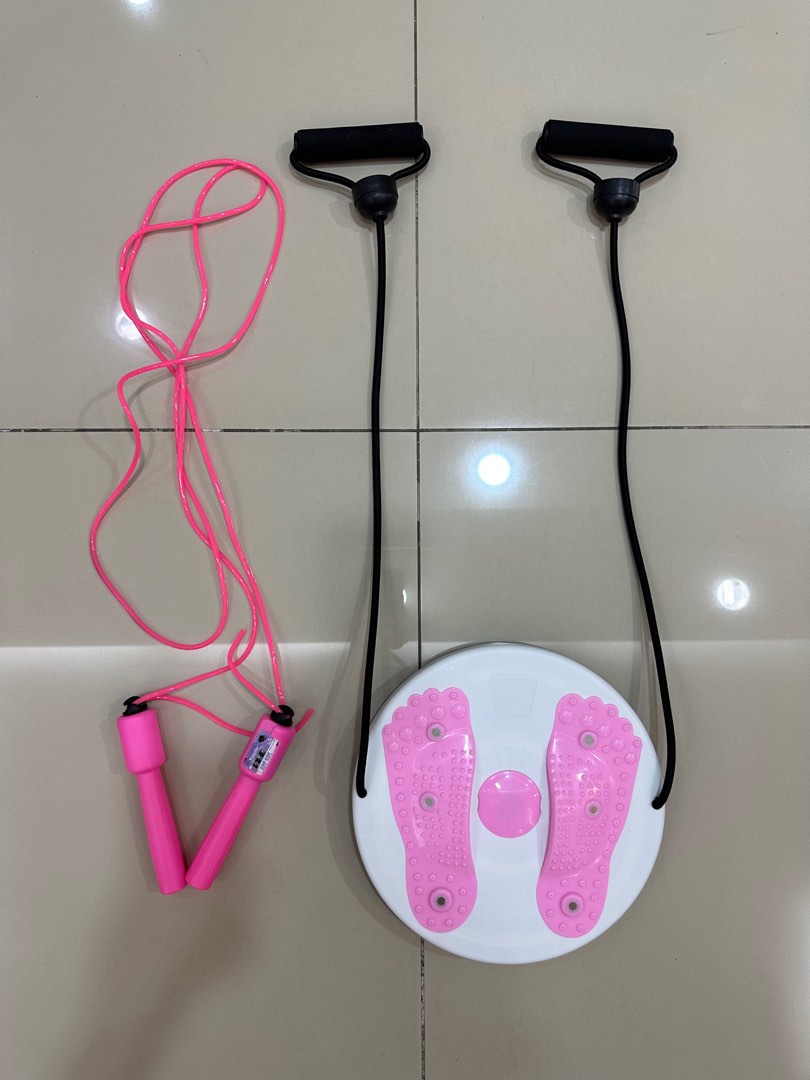 Waist Exercise foot massage & Counting Jumping Rope, Sports Equipment