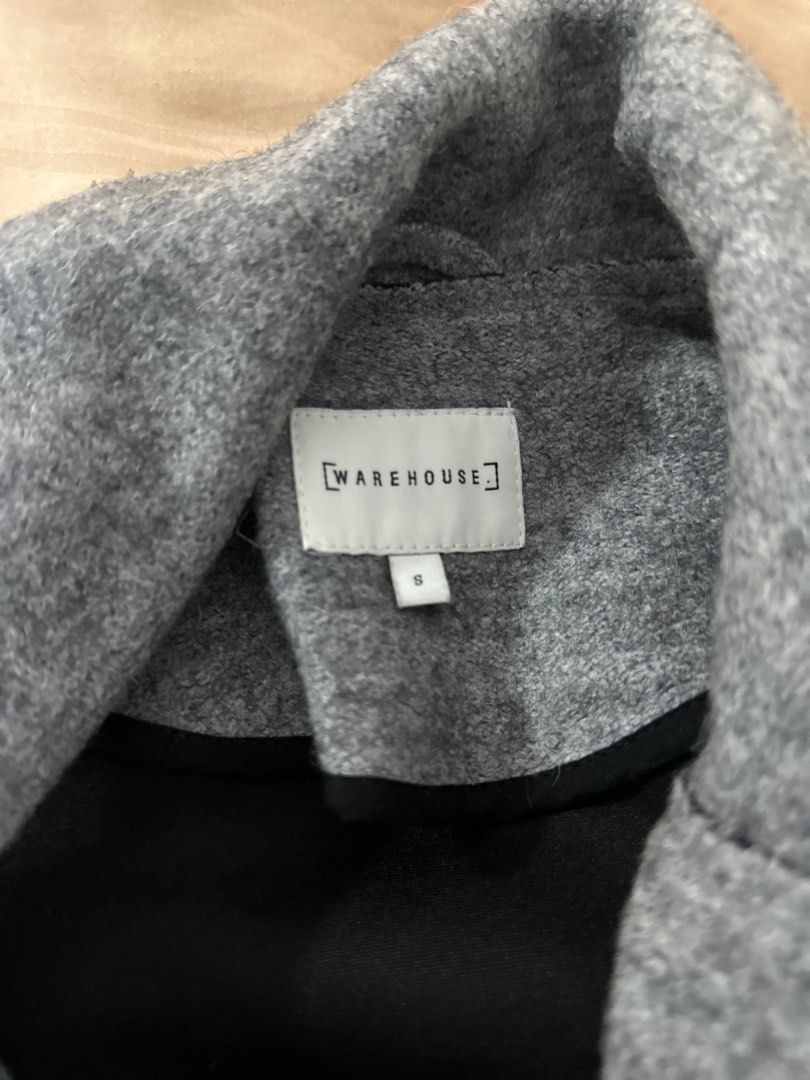 Warehouse grey best sale fur coat