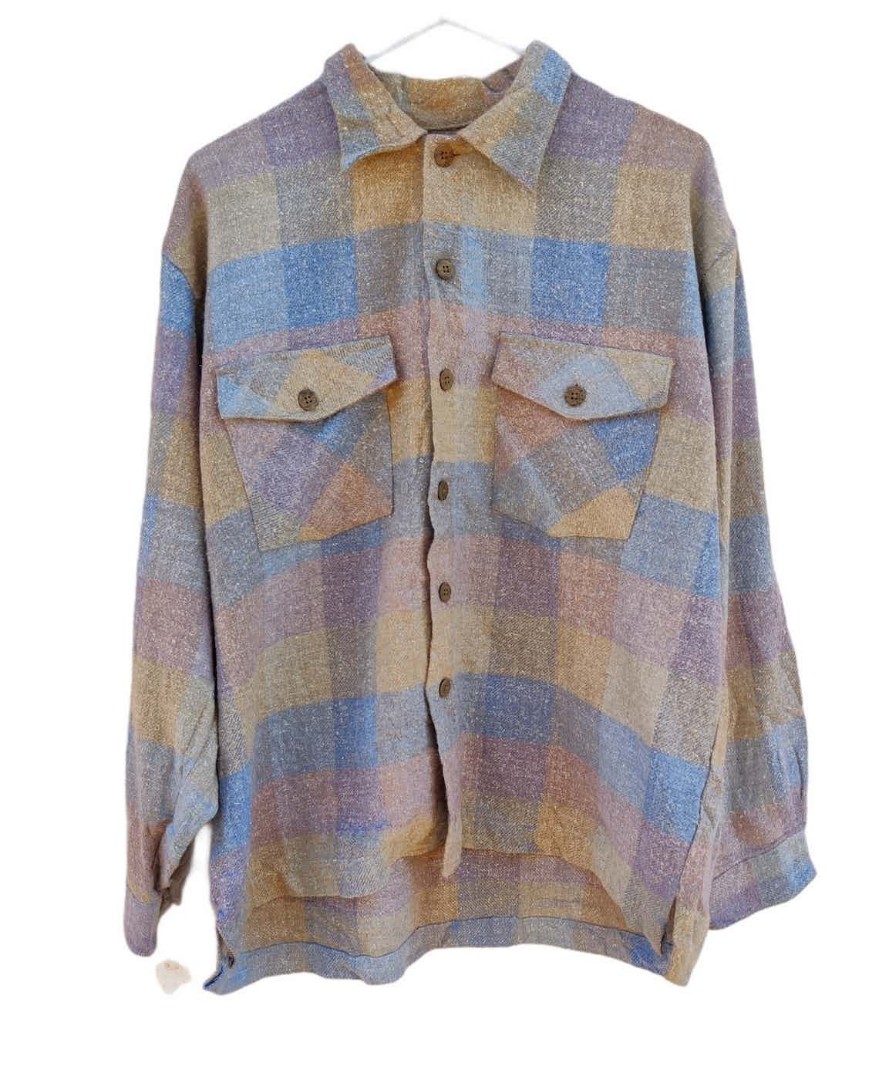 Warehouse flannel, Men's Fashion, Tops & Sets, Tshirts & Polo Shirts on ...