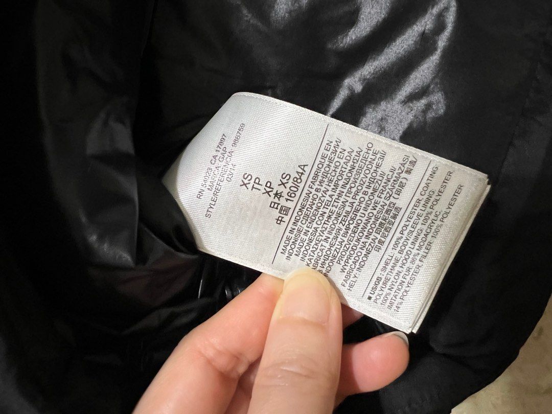 Women Winter Jacket Gap Lightly Used