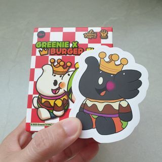 WTT/ WTS Unbox Industries Elfie Burger blindbox cute