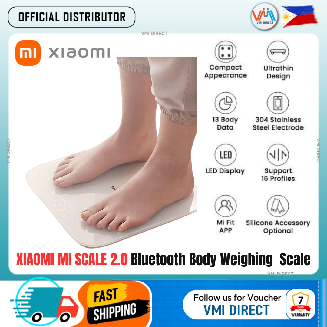 Xiaomi Mi Scale 2.0 Smart Bluetooth Body Weighing Scale APP Control LED Weight Scale Dual Mode