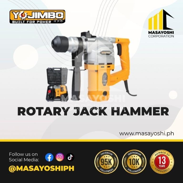 Yojimbo 26mm Rotary Jack Hammer | Hammer Chipping Gun | Yojimbo ...