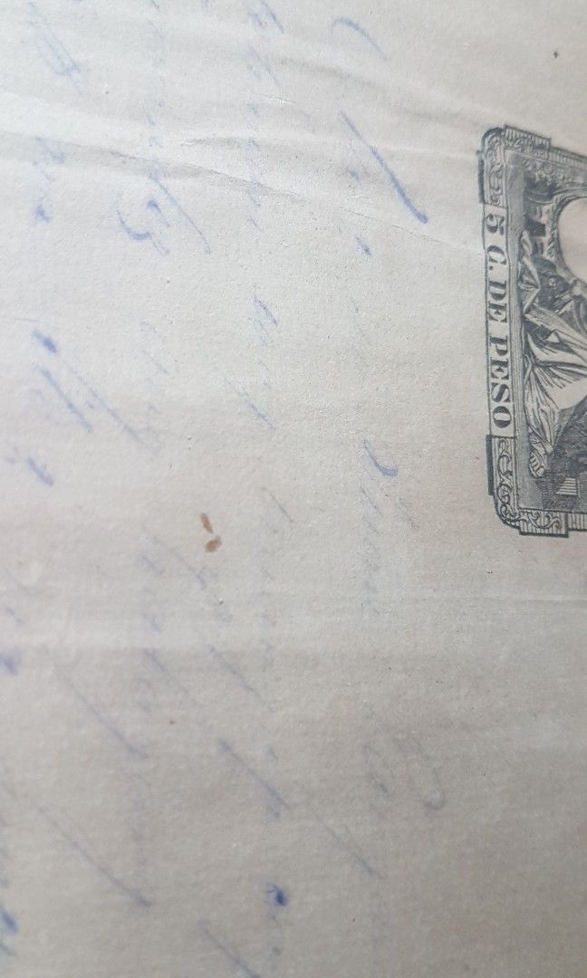 1894 PAPEL SELLADO Spanish Legal Document ANTIQUE VINTAGE Filipiniana