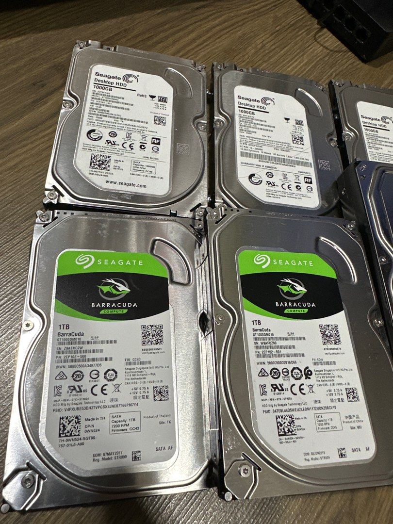 1TB Desktop HDD, Computers & Tech, Parts & Accessories, Hard Disks ...