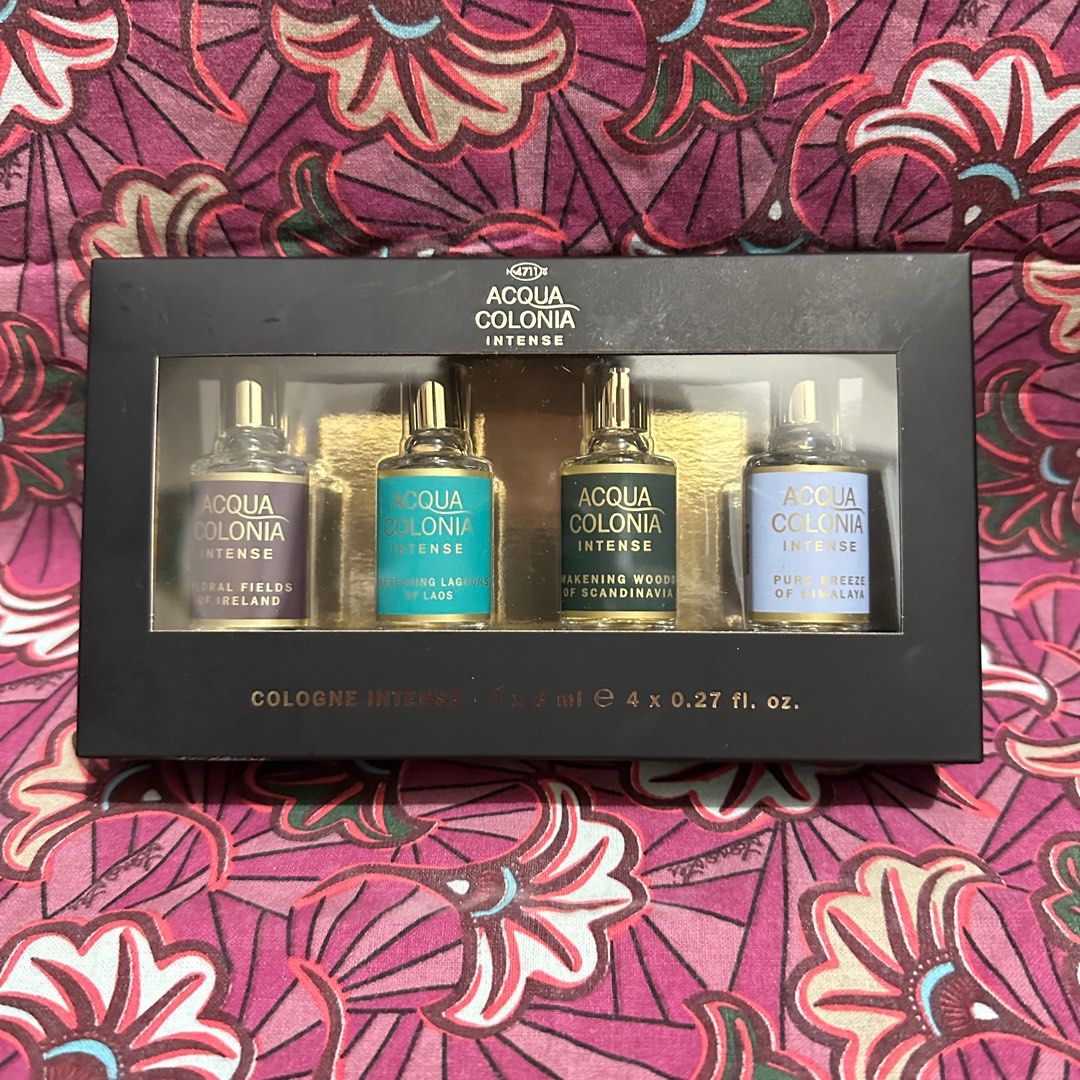 4711 acqua colonia miniature set