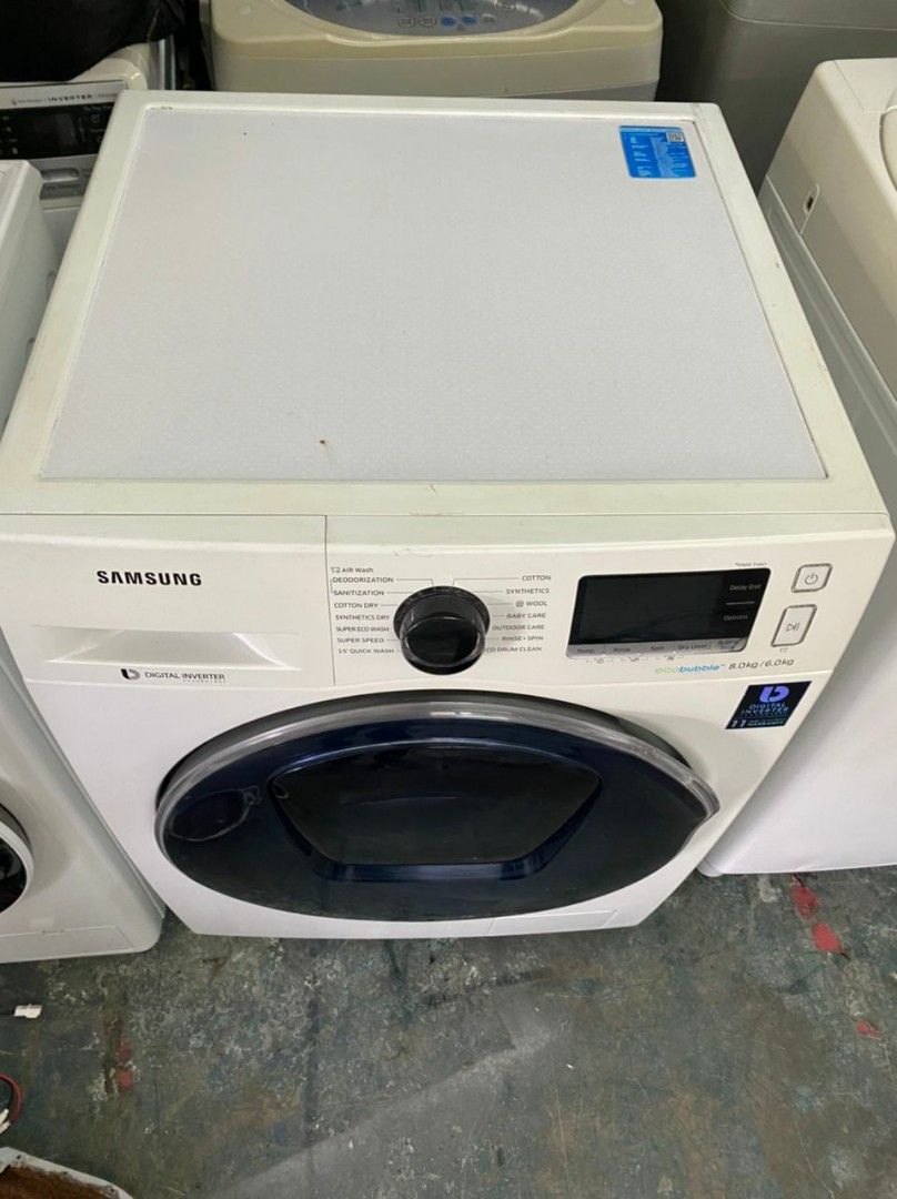8/6 kg Washer Dryer Samsung, TV & Home Appliances, Washing Machines and