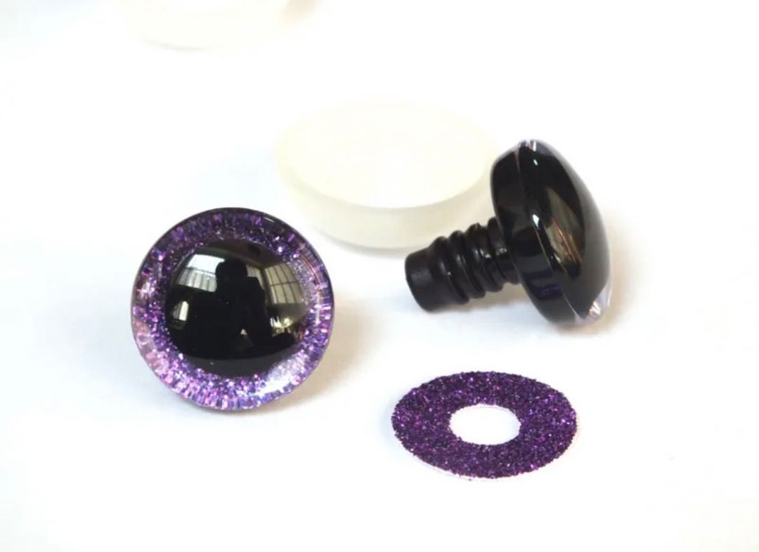 💜 14mm safety eyes, Hobbies & Toys, Stationery & Craft, Craft Supplies &  Tools on Carousell