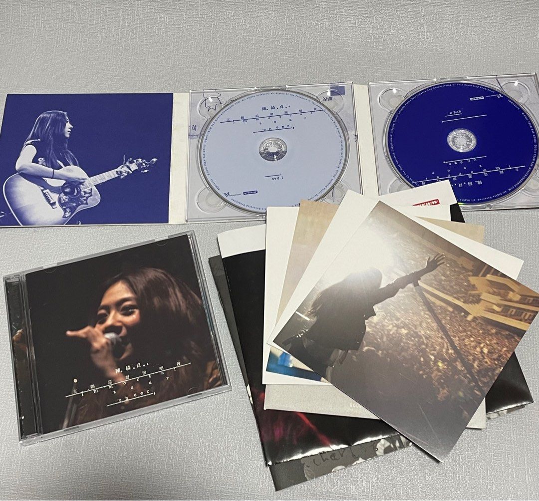 陳綺貞《太陽巡迴演唱會》首批限量精裝2DVD + 2CD, 興趣及遊戲