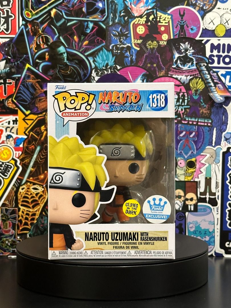 2023 NEW Naruto with Rasenshuriken Glow Funko Pop! Exclusive