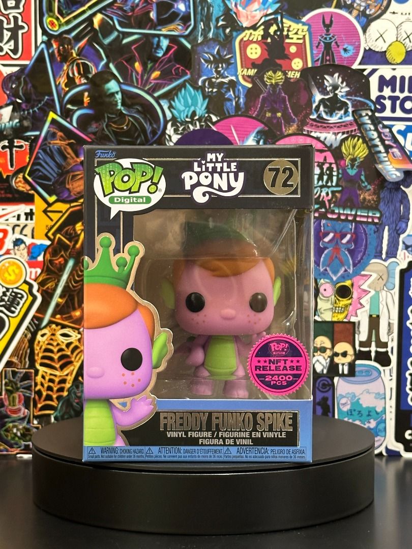 Funko Pop! Digital - MY LITTLE PONY #72 - Freddy Spike ROYALTY LE 2400