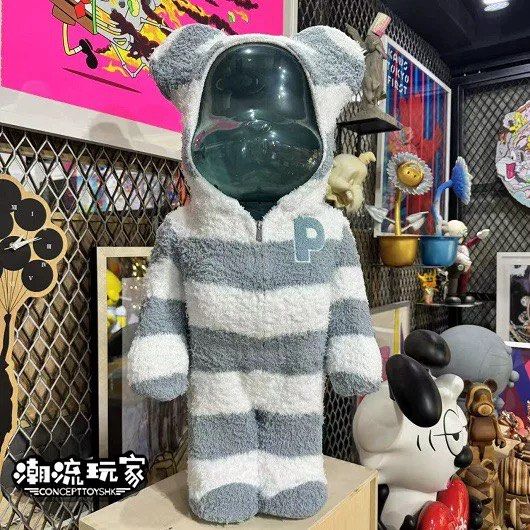 清倉大特價全新未開封Bearbrick 1000% BE@RBRICK GELATO PIQUE 睡衣熊