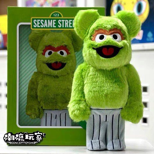 未開封Bearbrick 400% OSCAR THE GROUCH Costume全新現貨, 運動