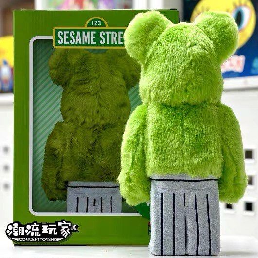 未開封Bearbrick 400% OSCAR THE GROUCH Costume全新現貨, 運動