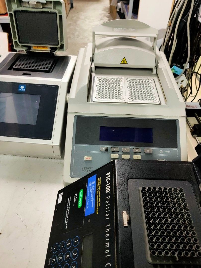 A&B GeneAmp PCR SYSTEM,BIOER Thermal Cycler, Biorad PTC 100 Thermal ...