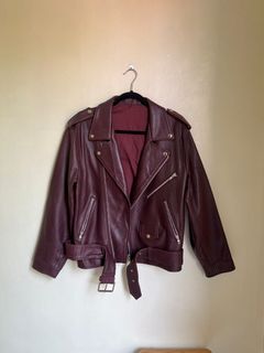ACCBEE S/S 2020 Lambskin Leather Biker Jacket