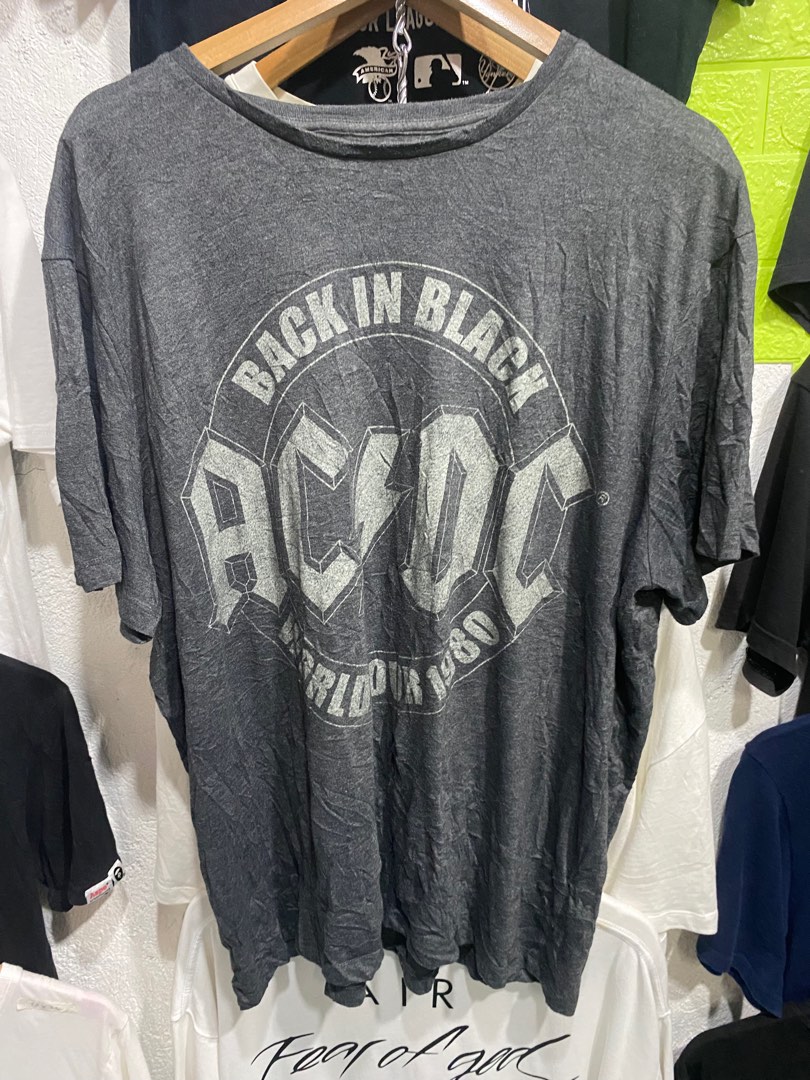 ACDC, Men's Fashion, Tops & Sets, Tshirts & Polo Shirts on Carousell