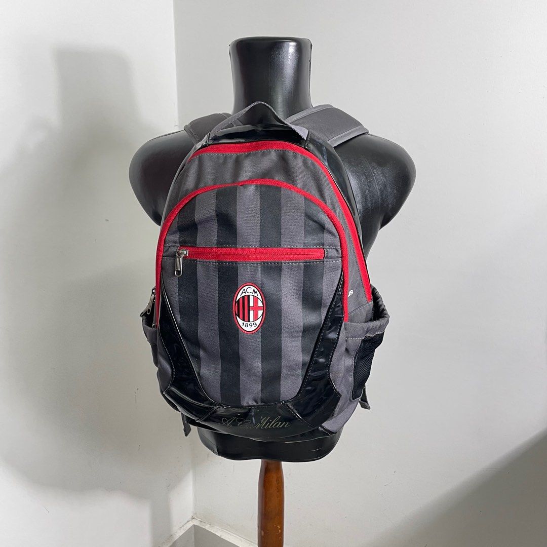 SALE ADIDAS X AC MILAN FOOTBALL CLUB ORIGINAL BACKPACK SPORT