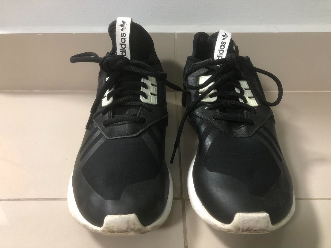 Tubular runner sale black white