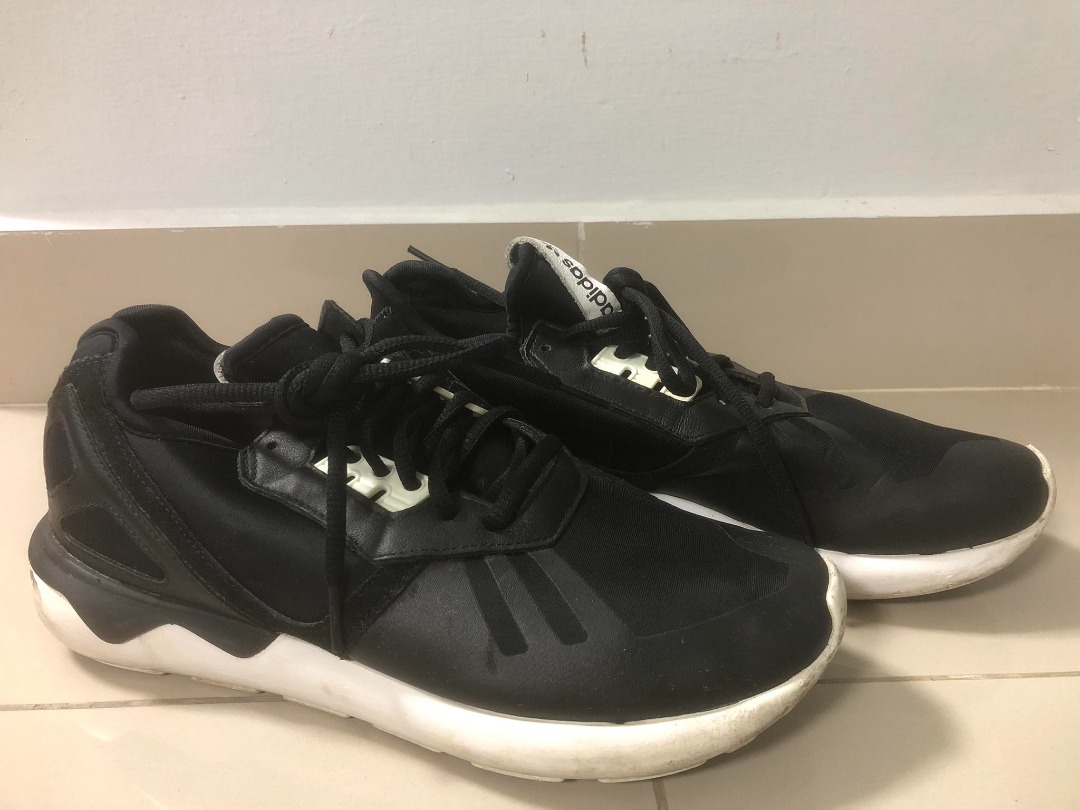 Adidas Originals Tubular Runner (Black/White), Men's Fashion