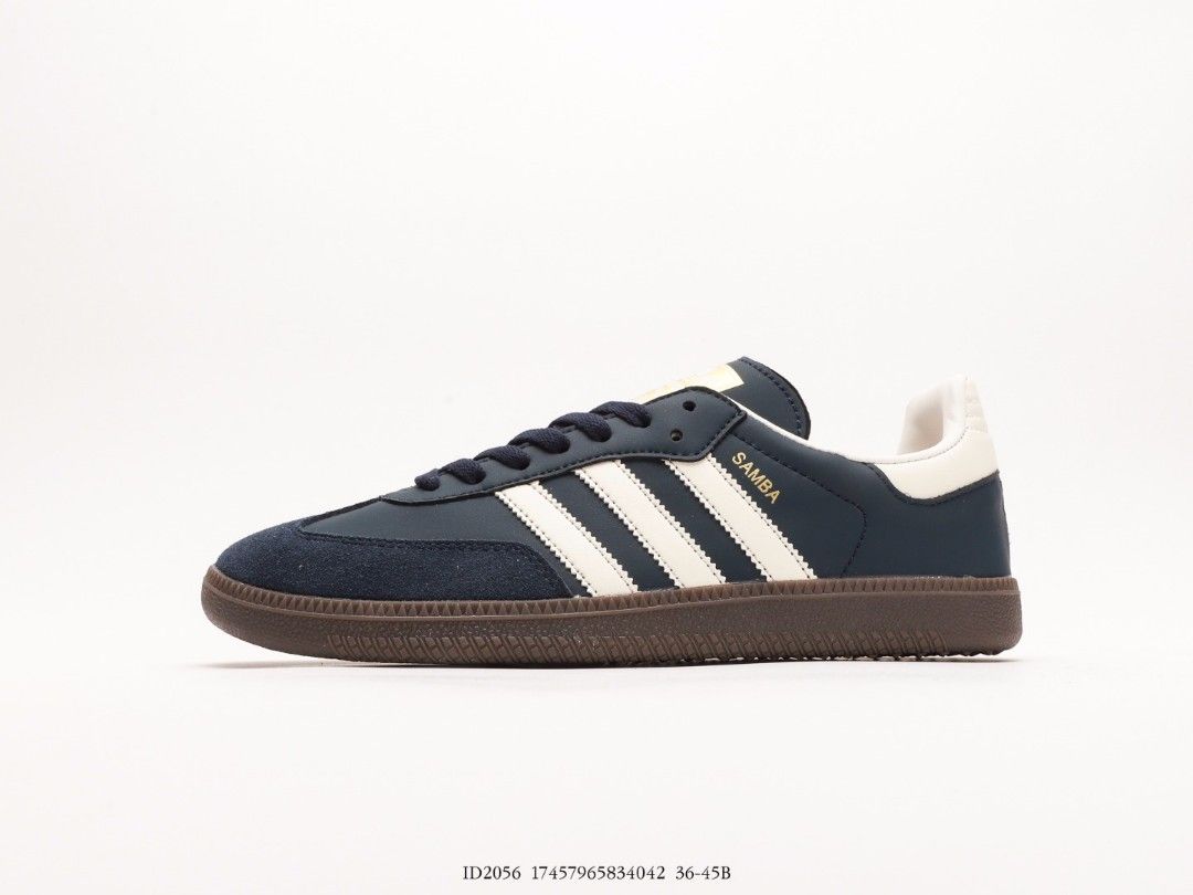 Adidas samba deals navy blue