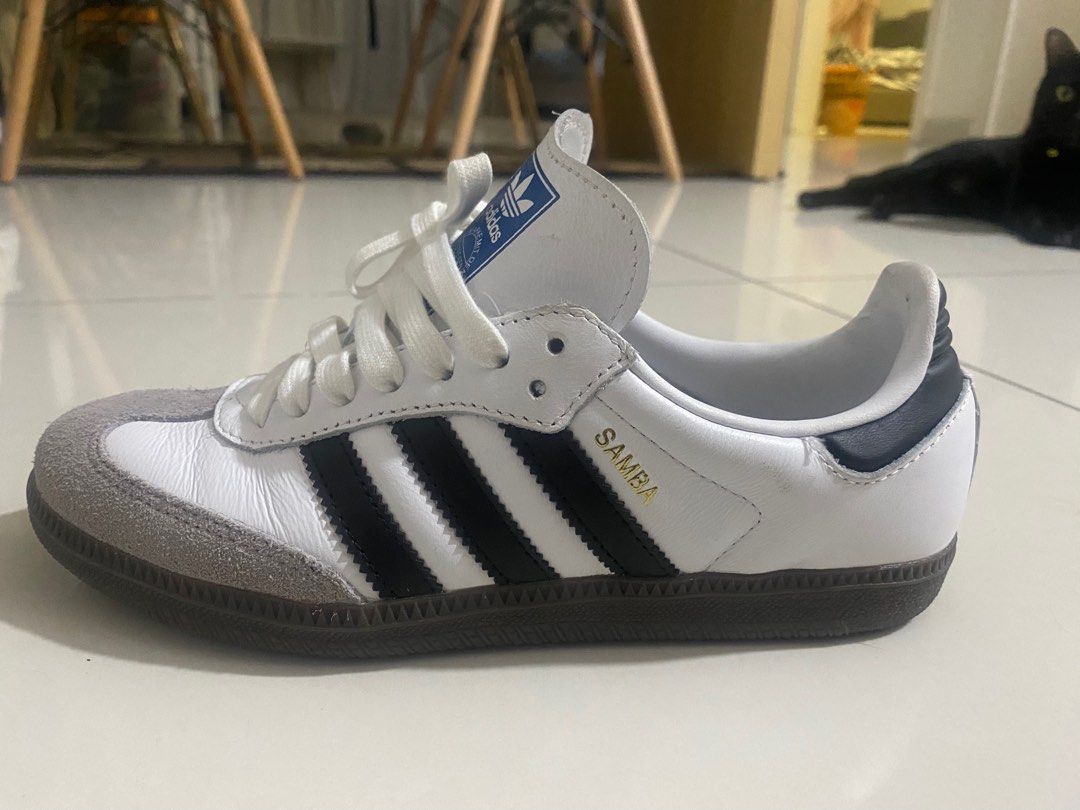 Adidas SAMBA OG white black granite