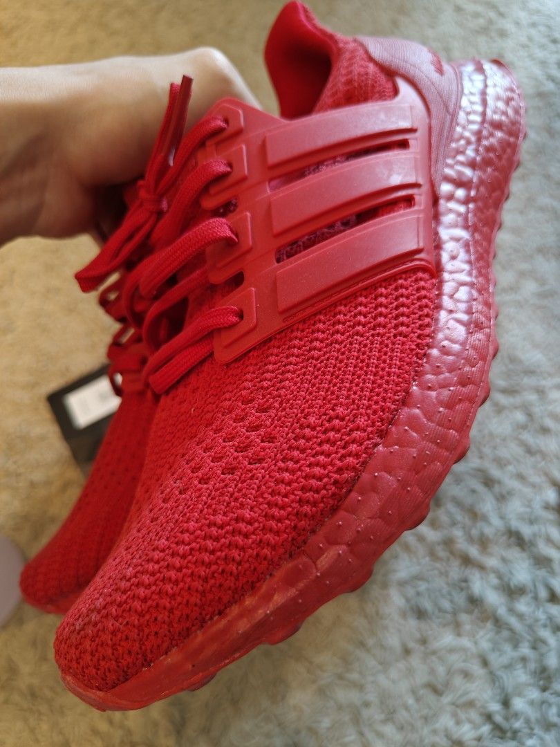 Adidas Ultraboost DNA 4.0 Triple Red Men s Fashion Footwear