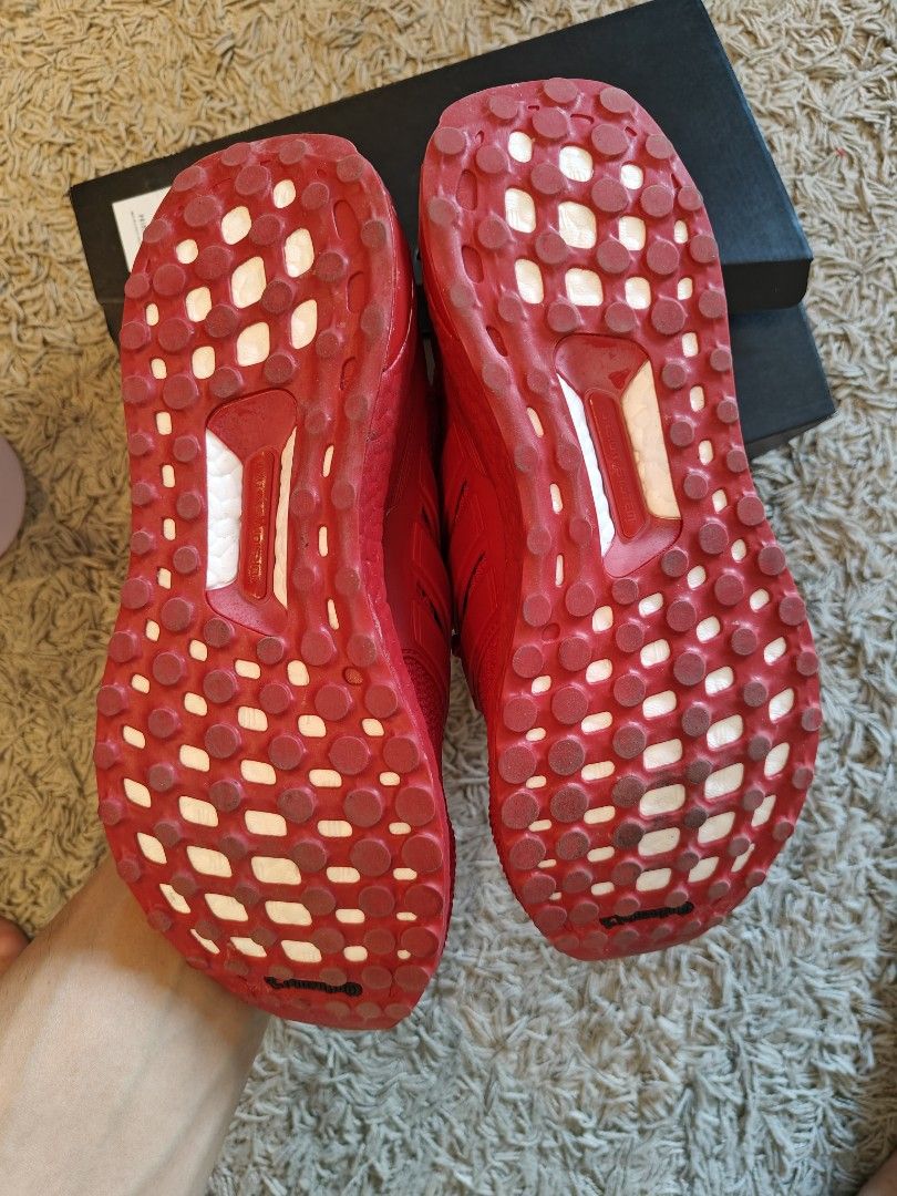 Red ultra boost discount