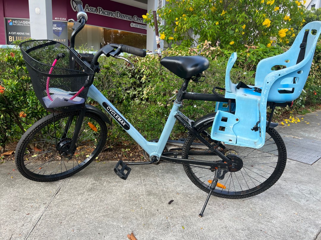 Adult bike with child seat, Sports Equipment, Bicycles & Parts