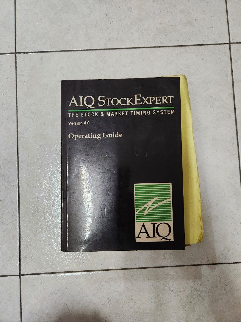 AIQ Stock Expert, Hobbies & Toys, Books & Magazines, Assessment Books