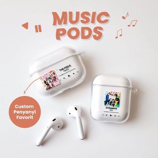 Pastele Stranger Things Supreme Custom Personalized AirPods Case